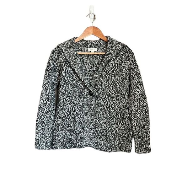 LOFT Single Button Wool Blend Cardigan | Size Medium Cute Classic Knit - Picture 1 of 10